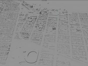geelong city australia 30km 3D Model