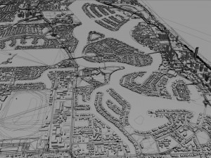 Gold coast tweed heads city australia 80km 3D-Modell