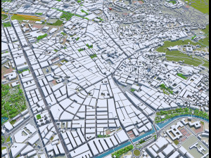 granada city spain 20km Modelo 3D