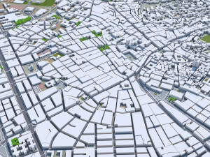 granada city spain 20km Modelo 3D