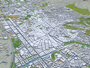 granada city spain 20km Modelo 3D