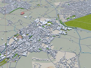 granada city spain 20km Modelo 3D