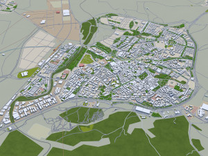 guadalajara city spain 20km Modelo 3D