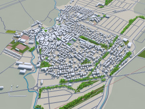 guadalajara city spain 20km Modelo 3D