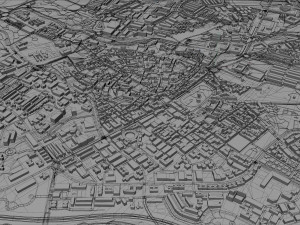 guadalajara city spain 20km Modelo 3D