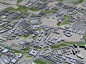 guadalajara city spain 20km Modelo 3D