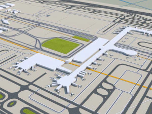 Hangzhou zhejiang city china 250km 3D Model