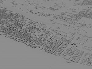 Harrisburg pennsylvania 40km Model 3D