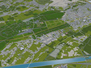 Hasselt city belgium 30km 3D Model