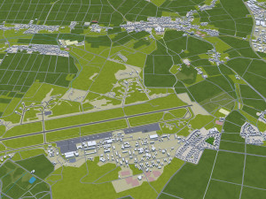 Heerlen city netherlands 40km Modello 3D