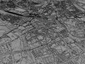 Heerlen city netherlands 40km Modello 3D