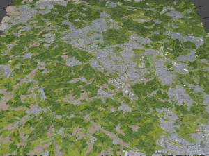 Heerlen city netherlands 40km Modello 3D