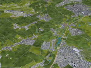 Heerlen city netherlands 40km Modello 3D
