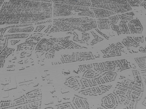 Henderson city nevada 50km 3D Model