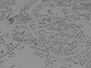 Herford city germany 30km 3D-Modell