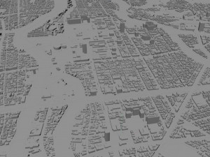 Hiroshima city japan 70km Modelo 3D