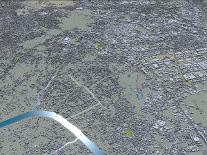 Ho chi minh city vietnam 100km 3D 모델