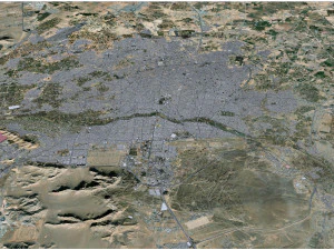 Isfahan city iran 60km 3D Model