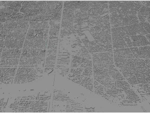 Isfahan city iran 60km 3D Model