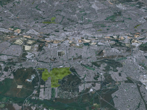 Johannesburg city south africa 60km 3D Model