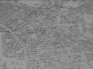 Kanpur city india 40km 3Dモデル