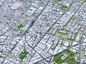 Karachi city pakistan 150km 3D Model
