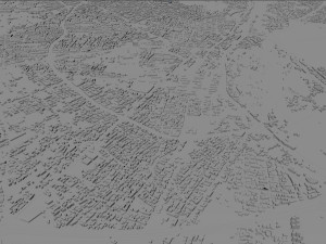 Karaj city iran 50km 3D Модель