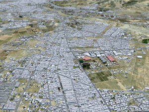 Karaj city iran 50km 3D Model