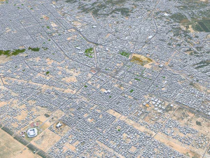 Karbala city iraq 40km 3D Model