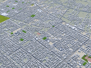 Karbala city iraq 40km 3D 模型