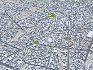 Karbala city iraq 40km 3D 模型
