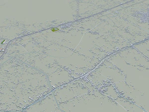 Karbala city iraq 40km 3D Model