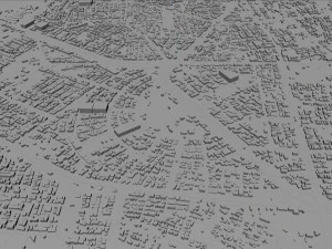 Karbala city iraq 40km 3D Model