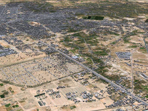 Karbala city iraq 40km 3D Model