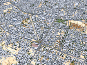 Karbala city iraq 40km 3D 模型