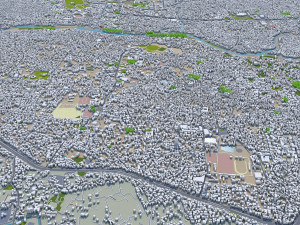 Kathmandu city nepal 40km Modelo 3D