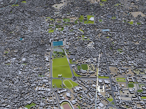 Kathmandu city nepal 40km Modelo 3D
