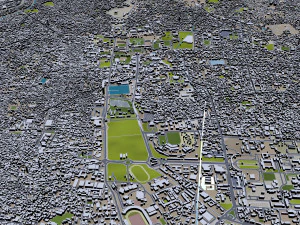 Kathmandu city nepal 40km 3D Model