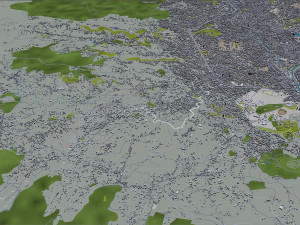 Kathmandu city nepal 40km Modelo 3D