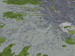 Kathmandu city nepal 40km 3D Model