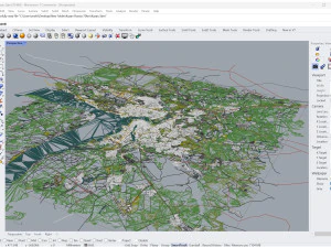 Kazan city russia 70km 3D Model