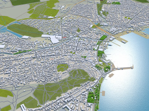 Kerch city crimea 80km Modello 3D