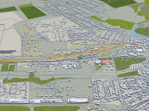 Kerch city crimea 80km Modello 3D