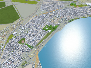 Kerch city crimea 80km Modello 3D