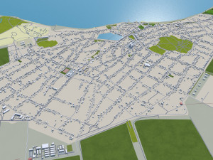 Kerch city crimea 80km Modello 3D