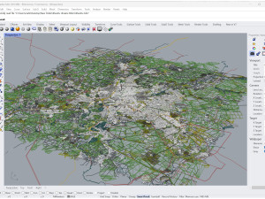 Kharkiv city ukraine 60 km 3D Model