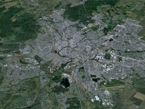 Kharkiv city ukraine 60 km 3D Model