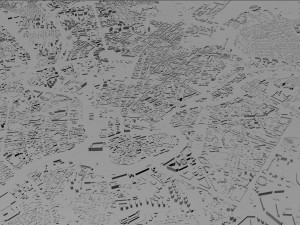 Kharkiv city ukraine 60 km 3D Model