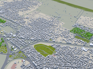 Kirkuk city iraq 50km Modelo 3D