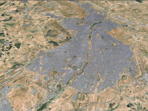 Kirkuk city iraq 50km Modelo 3D